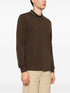 logo-embroidered cotton polo shirt