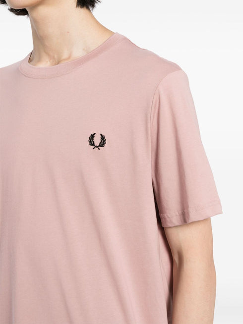 Koszulka z haftowanym logo Ringer