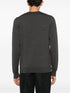 logo-embroidered mélange jumper
