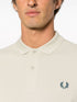 logo-embroidered cotton polo shirt