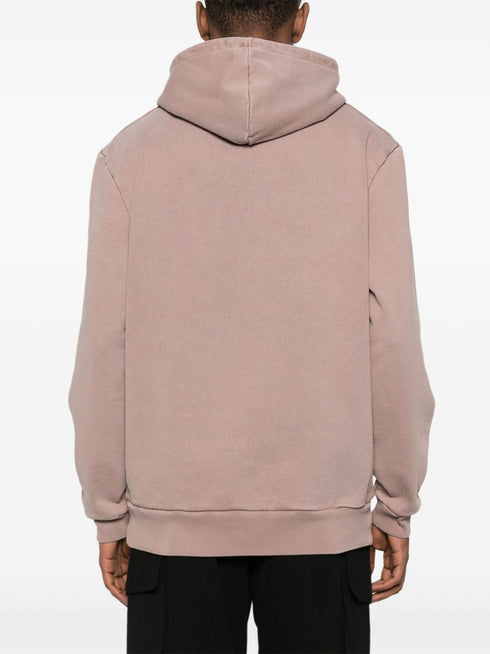 logo-appliqué hoodie