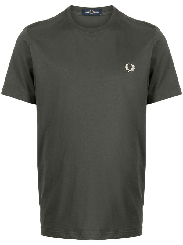 Koszulka z okrągłym dekoltem i nadrukiem Laurel Wreath