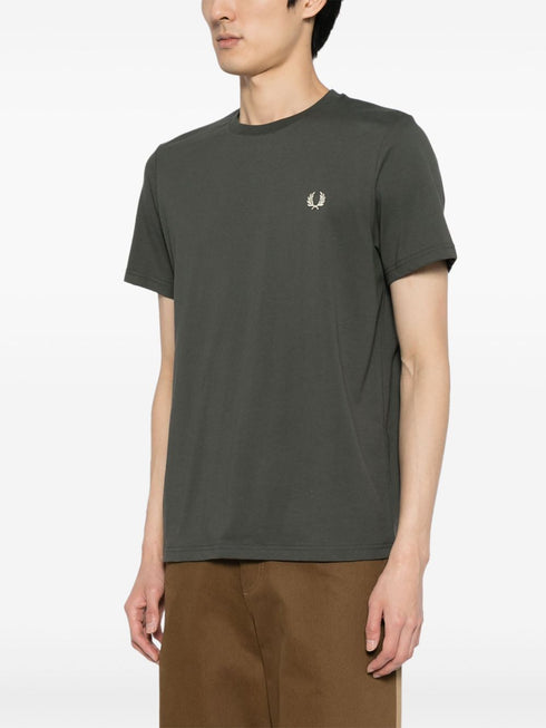 Koszulka z okrągłym dekoltem i nadrukiem Laurel Wreath