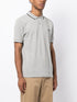 contrast-trim cotton polo shirt