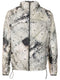 abstract-print hooded jacket