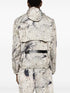 abstract-print hooded jacket