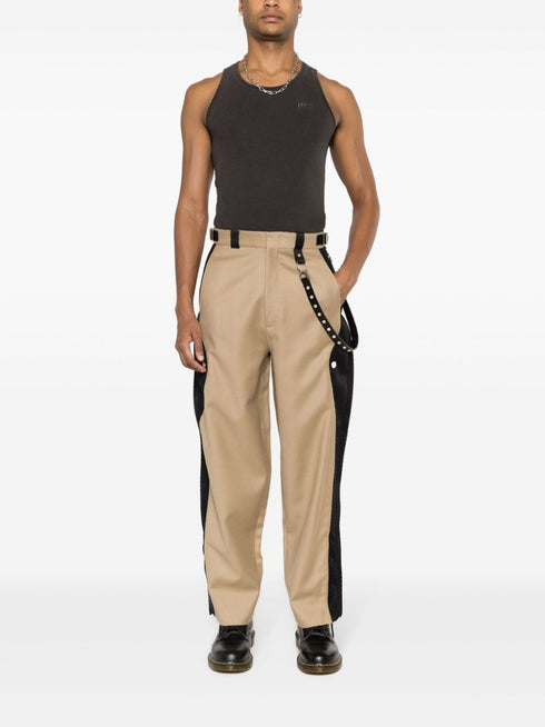 Waffle-effect cotton Tank Top