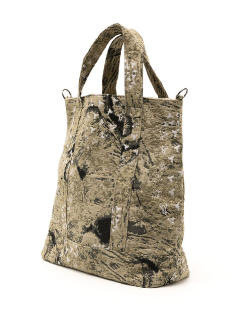 Green Moon tote bag