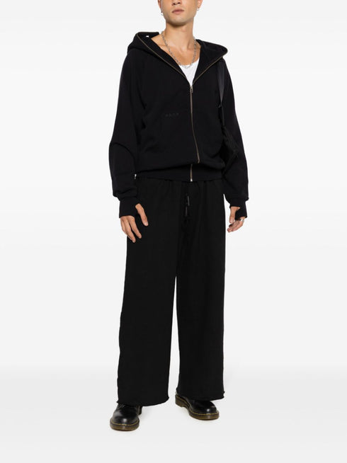 X-PHORA zip-up cotton hoodie