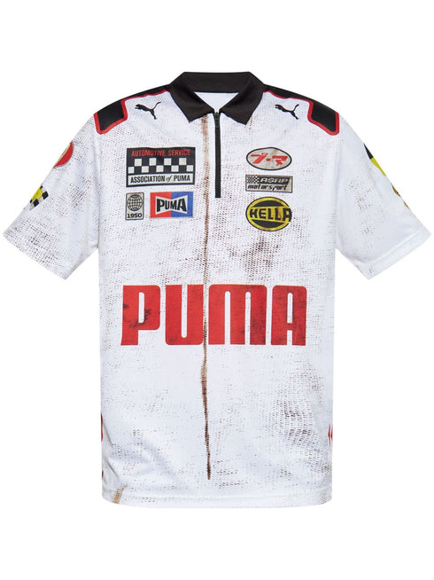 x A$AP Rocky printed polo shirt