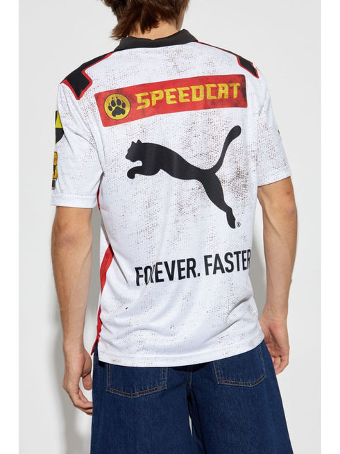 x A$AP Rocky printed polo shirt