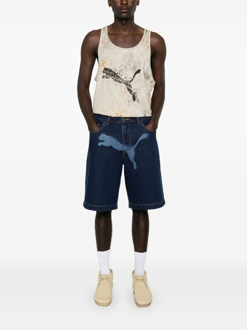 x A$AP ROCKY denim shorts