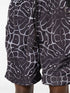 abstract-print drawstring shorts