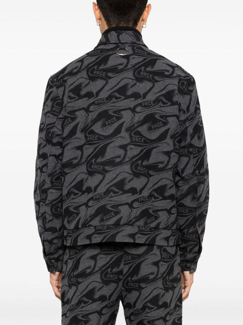 XP W Afterwork patterned-jacquard jacket