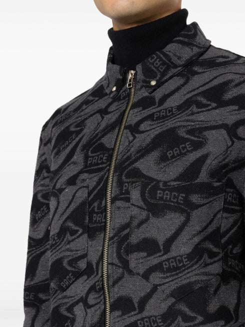 XP W Afterwork patterned-jacquard jacket