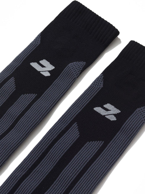 skarpetki z dzianiny intarsjowanej