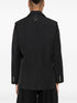 cut-out single-breasted blazer