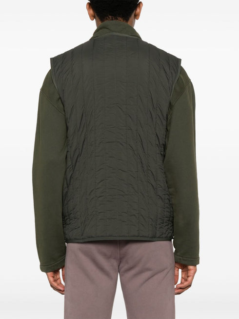 quilted gilet