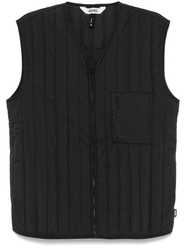 quilted gilet