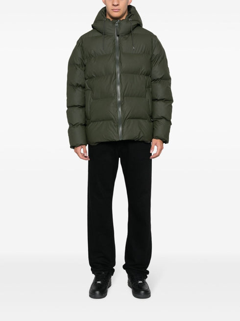hooded padded jacket