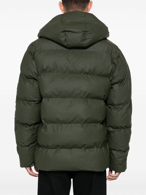 hooded padded jacket