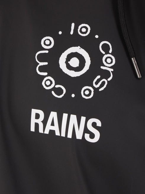 x 10 Corso Como printed hooded raincoat
