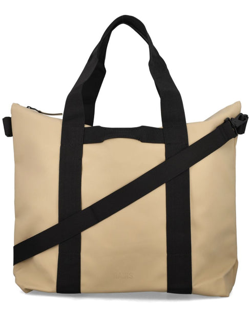 W3 contrasting-trim tote bag