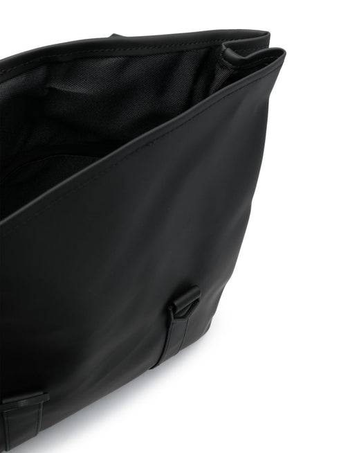 MSN logo-debossed backpack