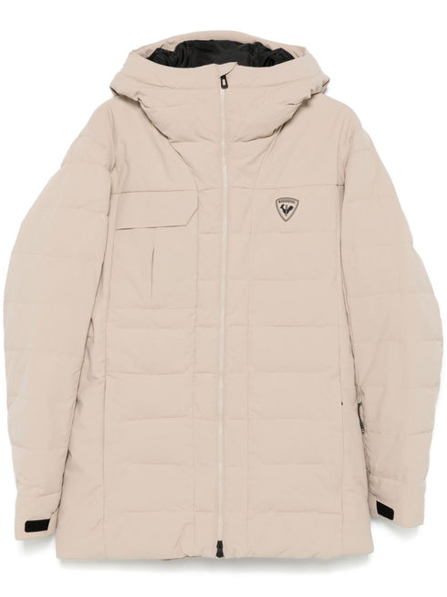 Puffy ski parka