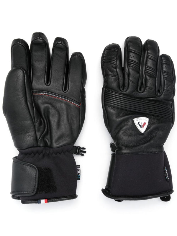 Retro leather gloves