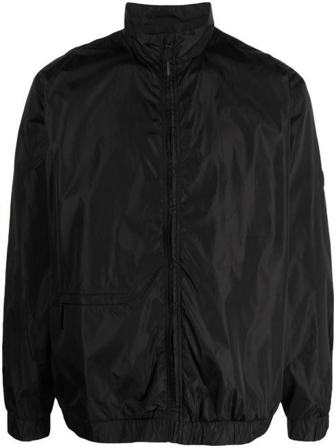 high-neck lightweight jacket
