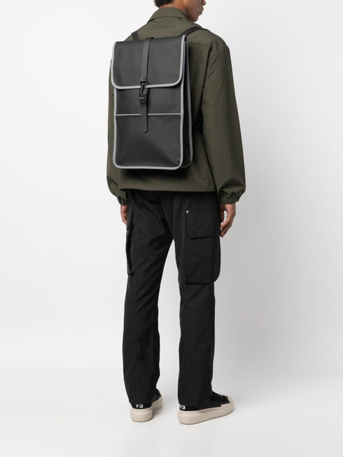 contrasting-trim backpack