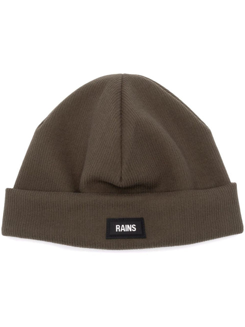 Logo-appliqué Ribbed Beanie
