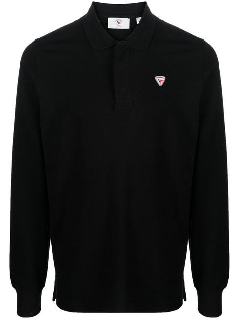 long-sleeve polo shirt