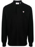 long-sleeve polo shirt