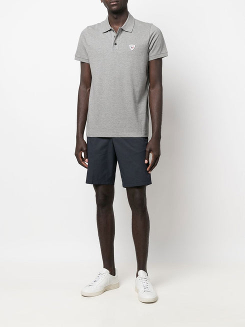 koszulka polo z aplikacją z logo