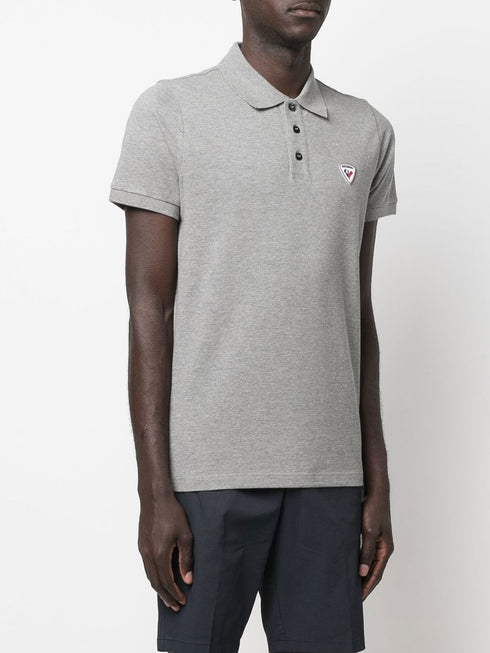 koszulka polo z aplikacją z logo