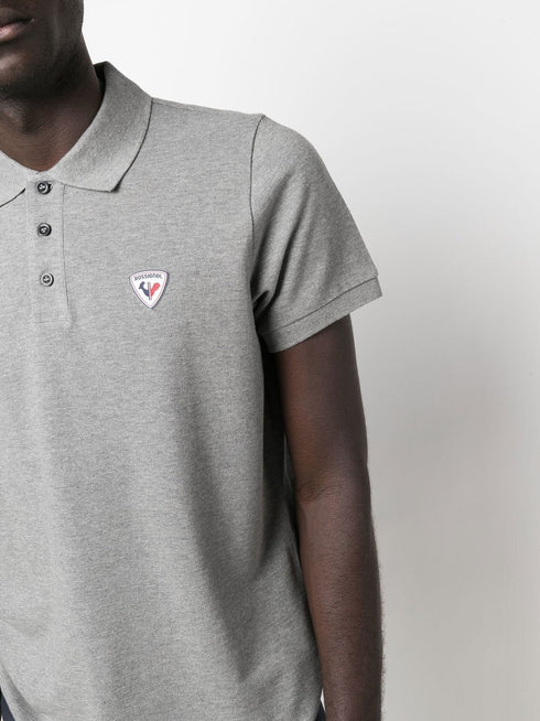 koszulka polo z aplikacją z logo