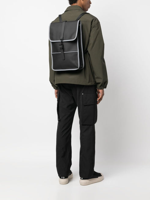 contrasting-trim backpack