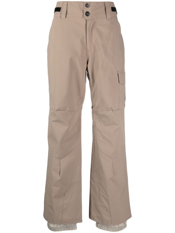 straight-leg ski trousers