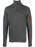 Signature half-zip sweater