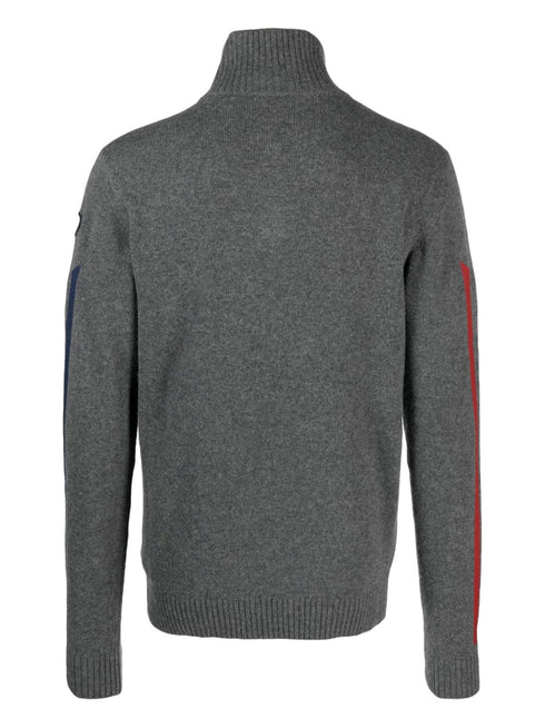 Signature half-zip sweater