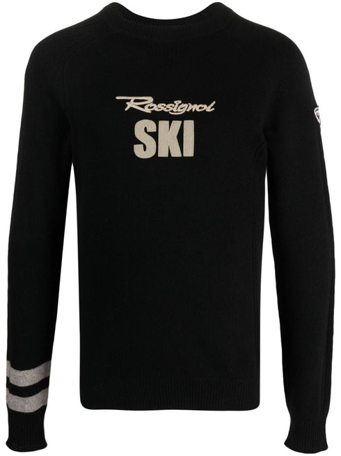 Signature logo-embroidered sweater