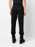 logo-patch fleece track pants