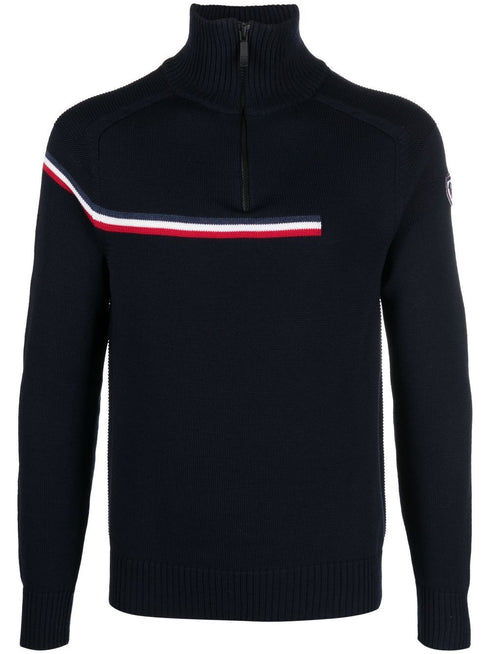 Major zip-up sweater