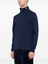logo-embroidered roll-neck jumper