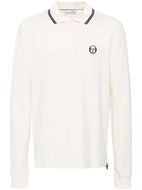 logo-embroidered polo shirt