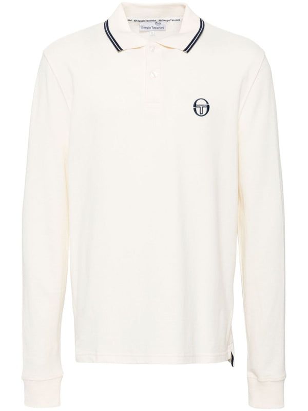 logo-embroidered polo shirt