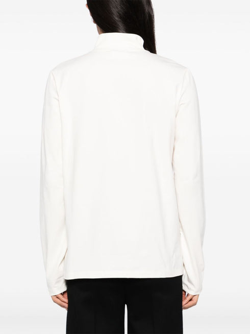 logo embroidery long-sleeves performance T-shirt