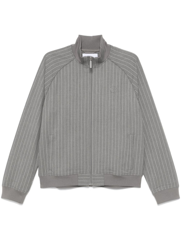 pinstripe sweatshirt